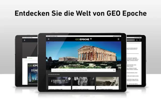 GEO EPOCHE-Magazin android App screenshot 1